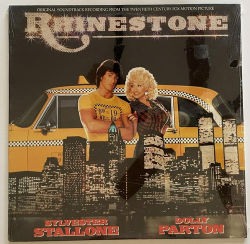 Rhinestone OST LP SEALED NOS RCA (1984) Dolly Parton Sylvester Stallone