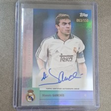 Topps Team Set Real Madrid 2025/26 Manolo Sanchís Auto /150 BC-MS #063