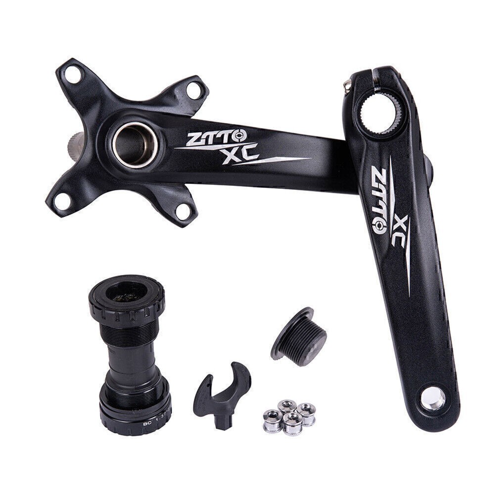 ZTTO Mountain Bike Hollow Integrated Crank Pignone Modificato Albero Motore 170mm foto 4