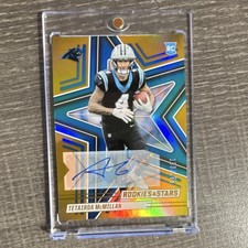 Panini 2025 Rookies & Stars True Blue Auto Tetairoa McMillan Panthers #183 /199