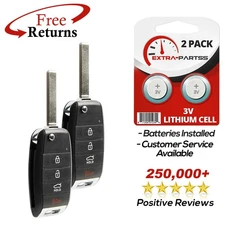 2 For 2016 2017 2018 2019 2020 Kia Optima Keyless Entry Smart Remote Flip Key