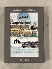Hallmark Boxed 16 Christmas Cards National Lampoon Christmas Vacation House NEW