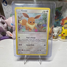 Pokemon TCG Eevee SM184 SM Promo Cosmos Holo Basic HP 50 English 2019 Mizue on eBay