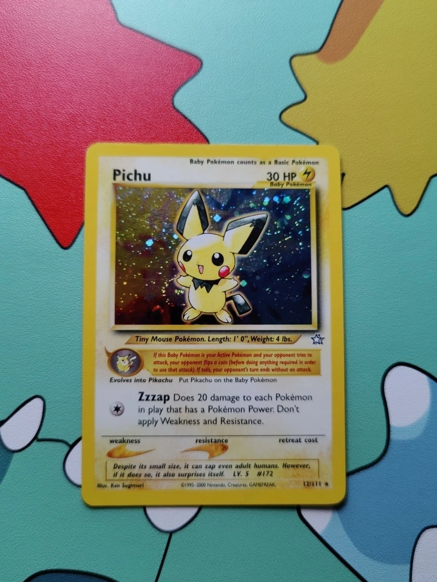 Pichu 12/111 Neo Genesis for sale | eBay