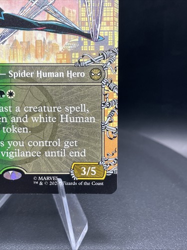 Silk, Web Weaver NM Borderless Regular #215 MTG Marvel's Spider-Man - Picture 4 of 6