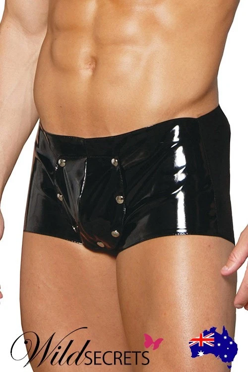 NUEVO Pantalones Cortos de Vinilo Elegant Moments Vixen Para Hombre, Wild Secrets Foto 2 de 3