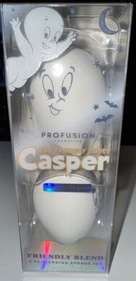 Profusion Casper The  Friendly Glow In The Dark 2 Pc Blending Sponge Set NEW