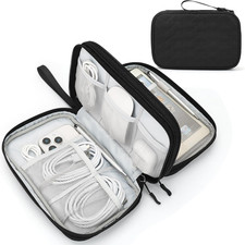 Electronic Organizer, Large Travel Cable Organizer Bag Pouch Electronic Accessor