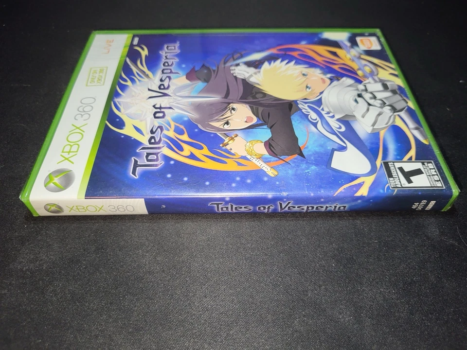 Tales of Vesperia Bandai Namco Microsoft Xbox 360 NOVO EM FOLHA LACRADO + protetor! - Imagem 4 de 4