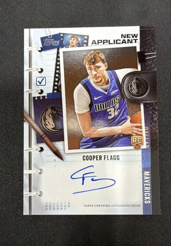 2025-26 Topps - New Applicants Autographs Cooper Flagg #NA-CF (AU, RC)