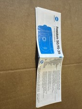 Instruction Manual For Freedom 50/FS-35