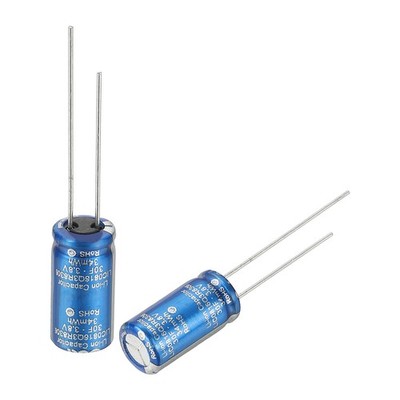 für Super Capacitor 3,8V 30F L16mmxD8mm Elektrochemischer Kondensator 2er Pack