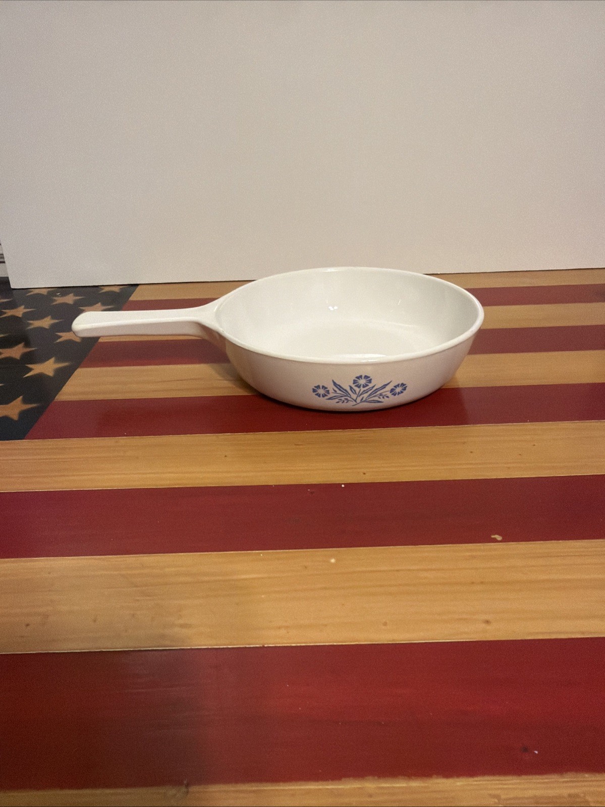 Vintage Corning Ware P-83-B Blue Cornflower 6 1/2 Inch Skillet