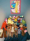 Vintage/  Barbie Doll And Clothes, Accessories Lot