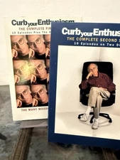 CURB YOUR ENTHUSIASM - The Complete First & Second Seasons DVD Sets