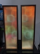 Super Rare! Pair Of J.C. Penney Psychedelic Light Boxes - Working! - JC Penny -