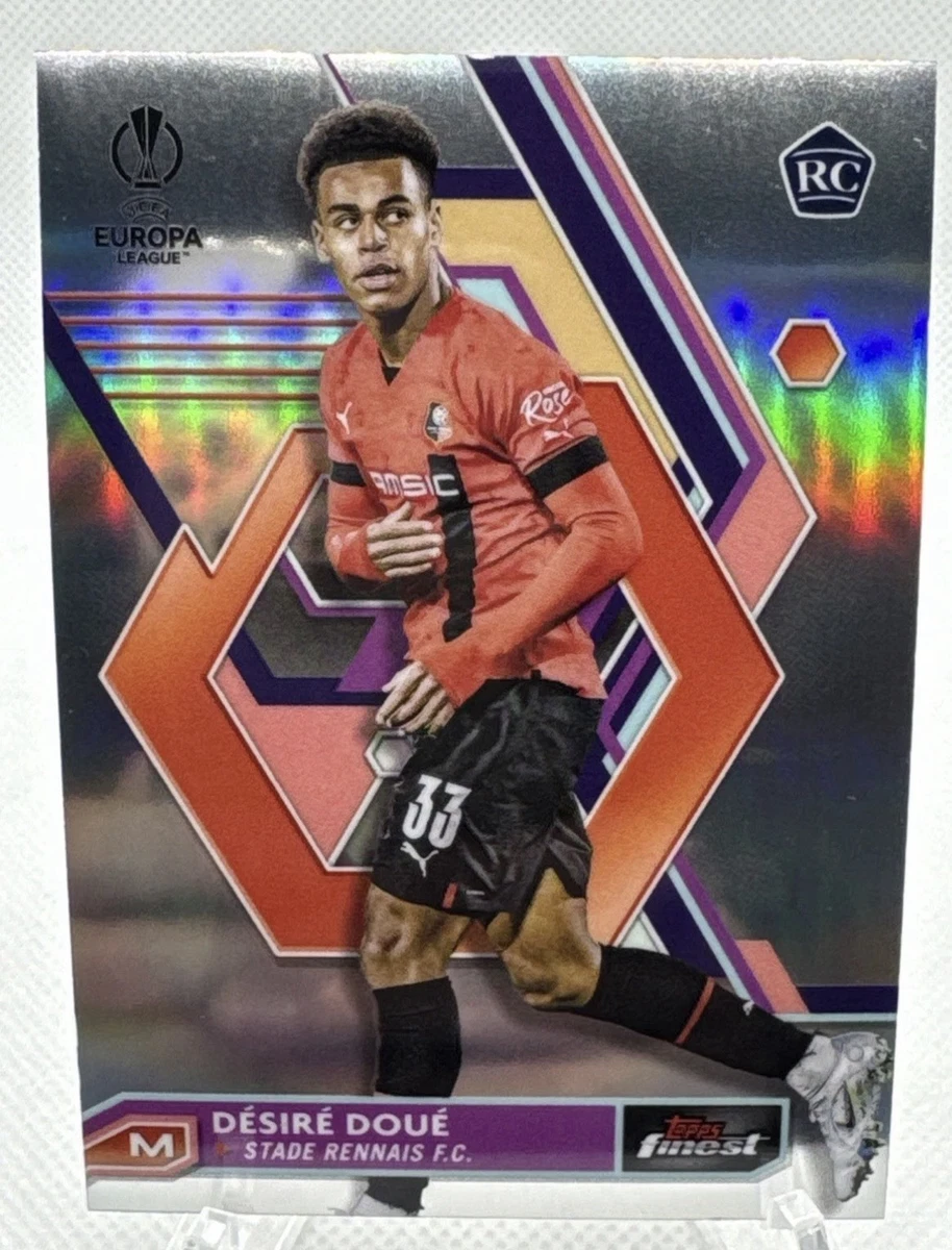 2022-23 Topps Finest Uefa Club Competitions Soccer Trading Cards