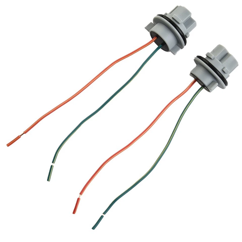 Useful Light Bulb Socket Adapter Two Harness Vehicle For Turn Signal Light Pair - Image 4 of 4
