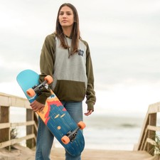 BTFL LENNY - Tavola da Surfskate con Naso e Coda 23 x 84 cm 9” x 33” - NUOVA -