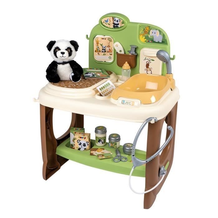 Centre Vétérinaire Zoo Smoby le cadeau d'anniversaire idéal avec peluche panda