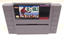 Goal (Super Nintendo SNES, 1992) Authentic Game Cartridge Only - Tested