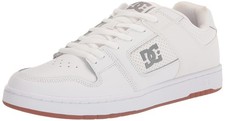 DC Mens Men's Manteca 4 Low Skate Shoe 11 White/Battleship/White