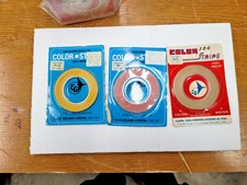 Carl Goldberg fuel proof color stripes  quart baggy full, mostly nos a few open