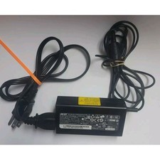 Genuine Acer A11-065N1A AC Power Adapter Charger 19V 3.42A 65W 3.0mm Tested