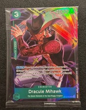 DRACULE MIHAWK ILLUSTRATION VOL. 4 ONE PIECE PROMO CARD SEALED ST12-003 SEALED