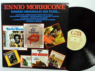 ENNIO MORRICONE bandes ORIGINALES de FILMS soundtrack COMPiLATION LP
