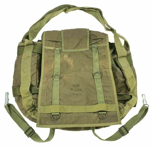 Vintage Czech Army Parachute Bag 