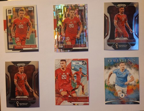 Sergej Milinkovic-Savic 6-Card Lot