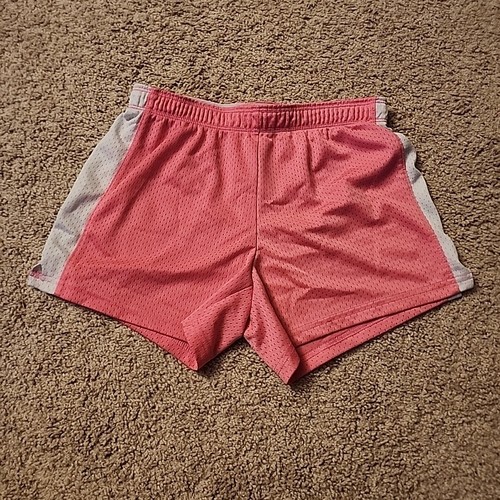 Lot of 2 Justice Girls Youth Size 12 Athletic Active Workout Shorts Blue & Pink - Picture 8 of 11