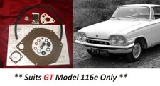 FORD Consul Capri Classic **GT** Brake Booster Servo Repair Service Kit (63-64)