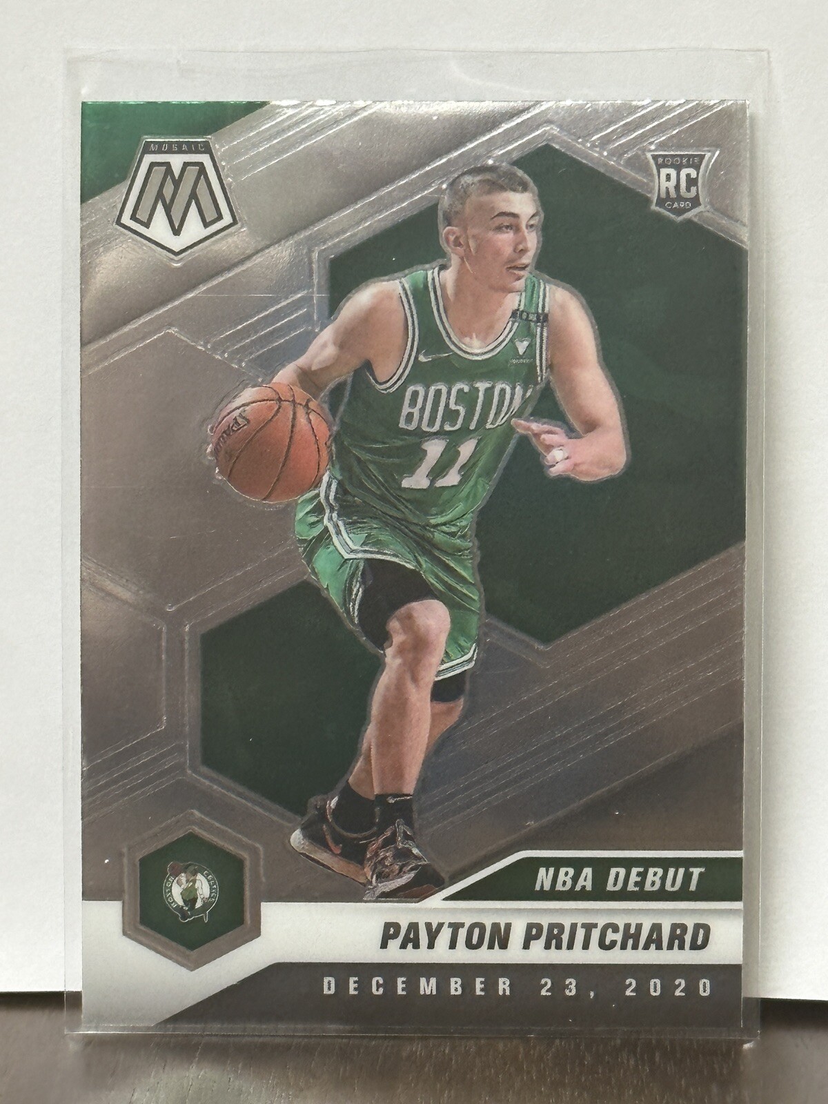 2020-21 Panini Mosaic NBA Debut Payton Pritchard #269 RC Boston Celtics