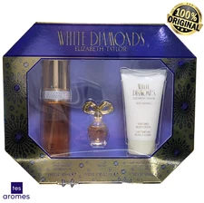 White Diamond By Elizabeth Taylor 3Pcs Set Women's Fragrance