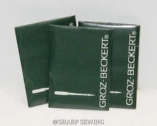 30 GROZ-BECKERT  134 135X7 135X5 DPX7 134R SY1955 SEWING MACHINE NEEDLE