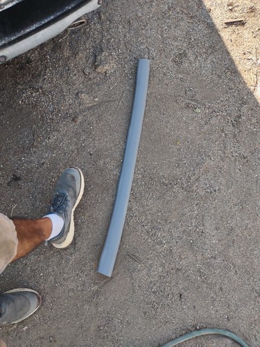 1988-91 Jaguar XJ6 VDP Xj40 Rear Interior Windshield Wind Shield Window Molding - Picture 10 of 13