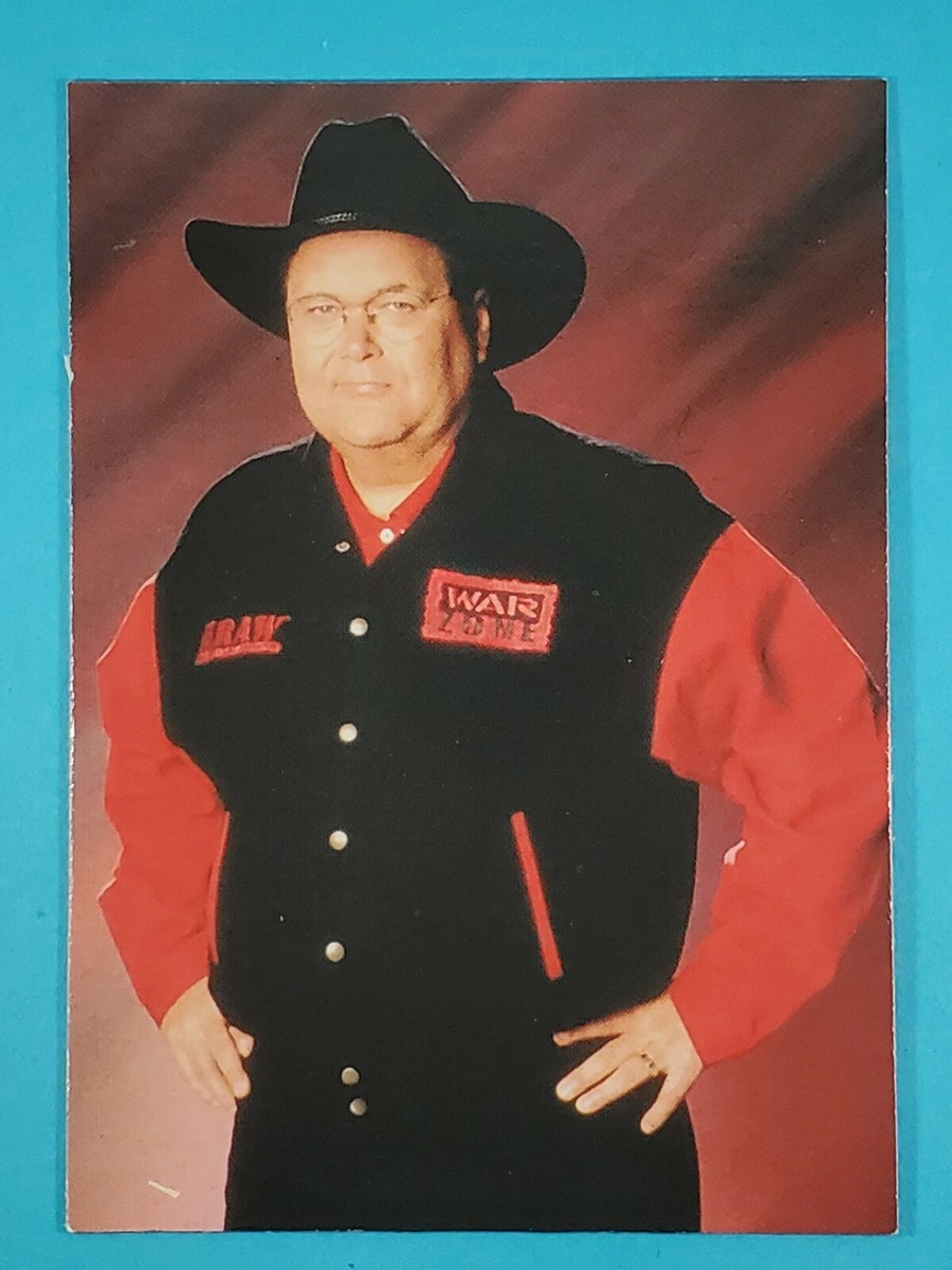 【希少】【レア】The TrendMaster BOX　CD、DVD、テキスト 1998 Comic Images WWF Superstarz Jim Ross Oklahoma Sooners OU #69