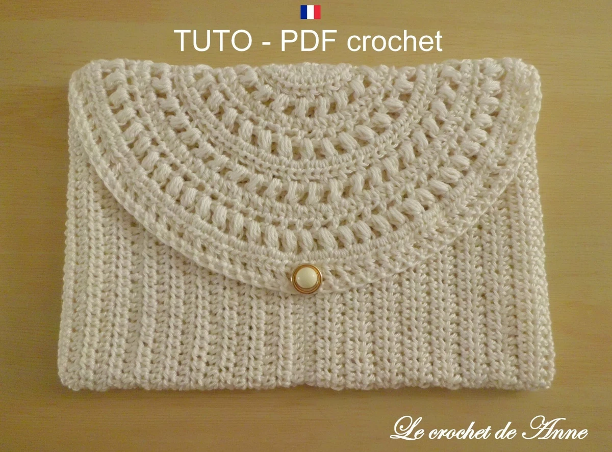 Modèle de pochette de téléphone au crochet tutoriel de bricolage