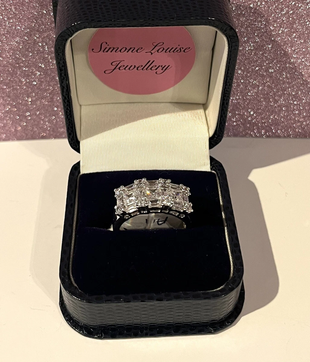 Sterling silver and shop cubic zirconia