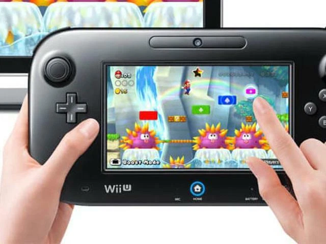 Nintendo Wii U Console (Black/White) + Choice of Games, GamePad, Power & Cables - Image 3 of 4