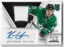 RARE 2013-14 PANINI KEVIN CONNAUTON AUTO JERSEY ROOKIE CARD #177 ~ 01/99 DALLAS