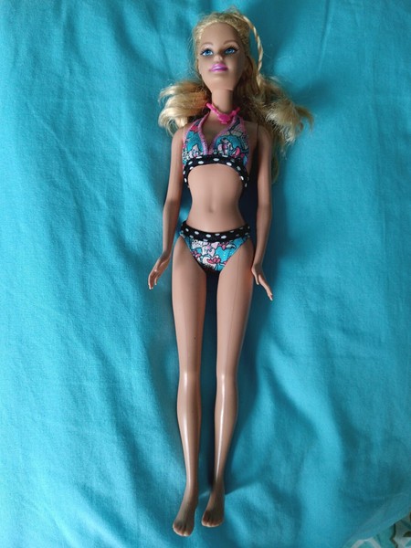 Barbie in A Mermaid Tale Blonde Blue Swimsuit Doll 2010