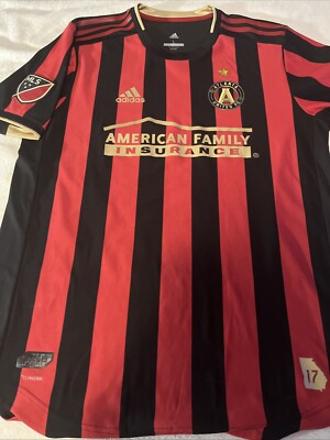 ADIDAS Authentic ATLANTA UNITED FC HOME JERSEY MENS SIZE Large $120 New, $59.99