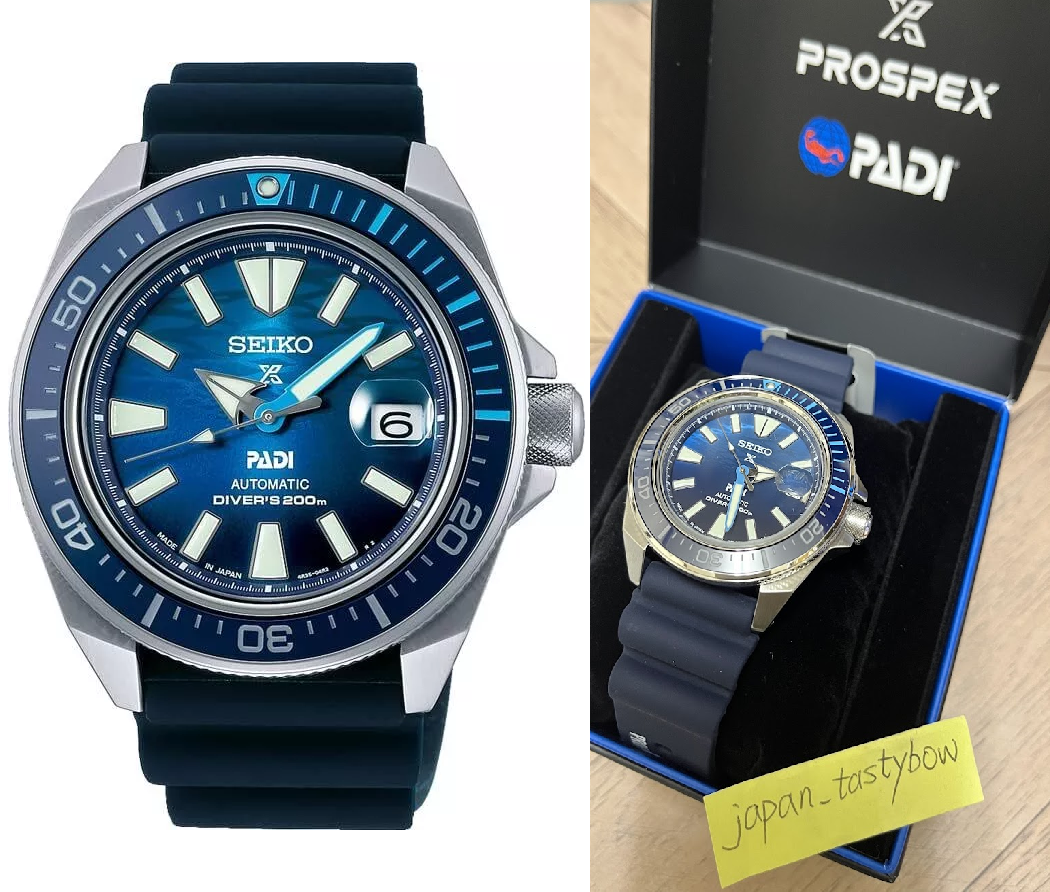 Seiko Prospex SBDY123 PADI Special Edition Blue Diver Automatic