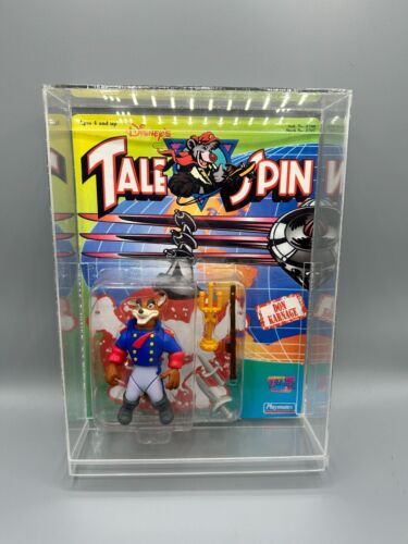 Disney Tailspin Don Karnage vintage figure acrylic case MOC unpunched