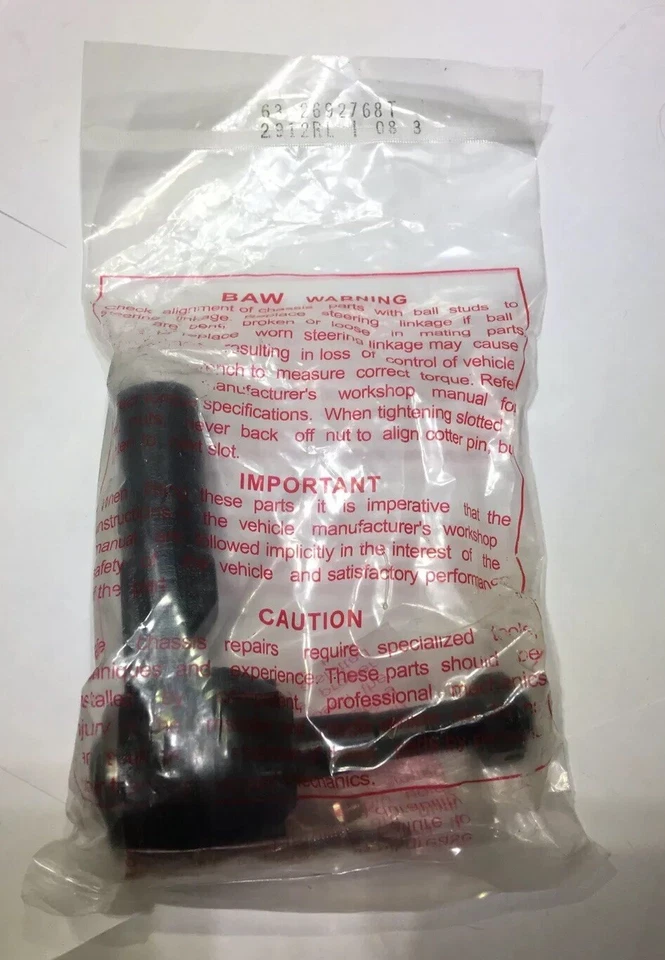 NAPA Part # ES2912 Steering Tie Rod End Outer Chevy Oldsmobile Buick GM Cutlass - Image 2 of 4