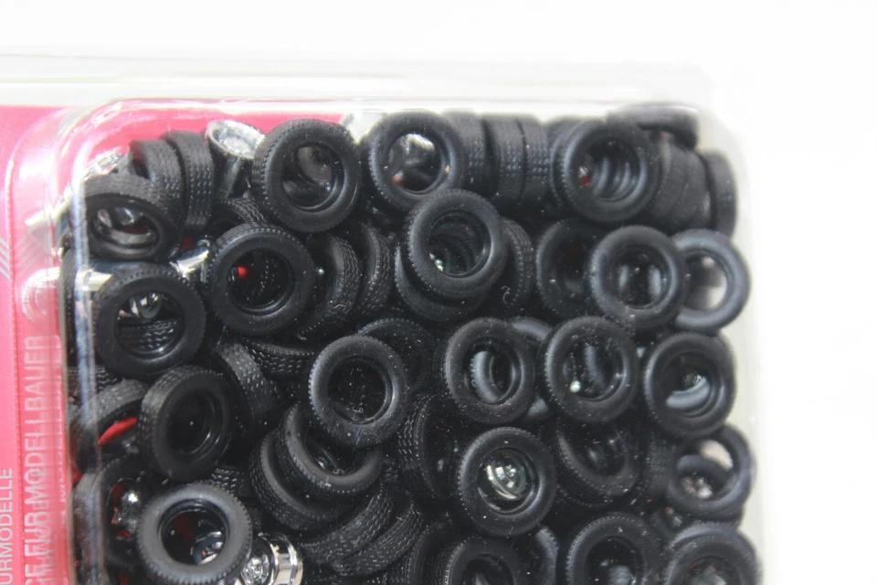 Herpa 083584 llantas cromadas + neumáticos sin eje para camión tractor 1:87 NUEVO + EMBALAJE ORIGINAL Foto 4 de 4