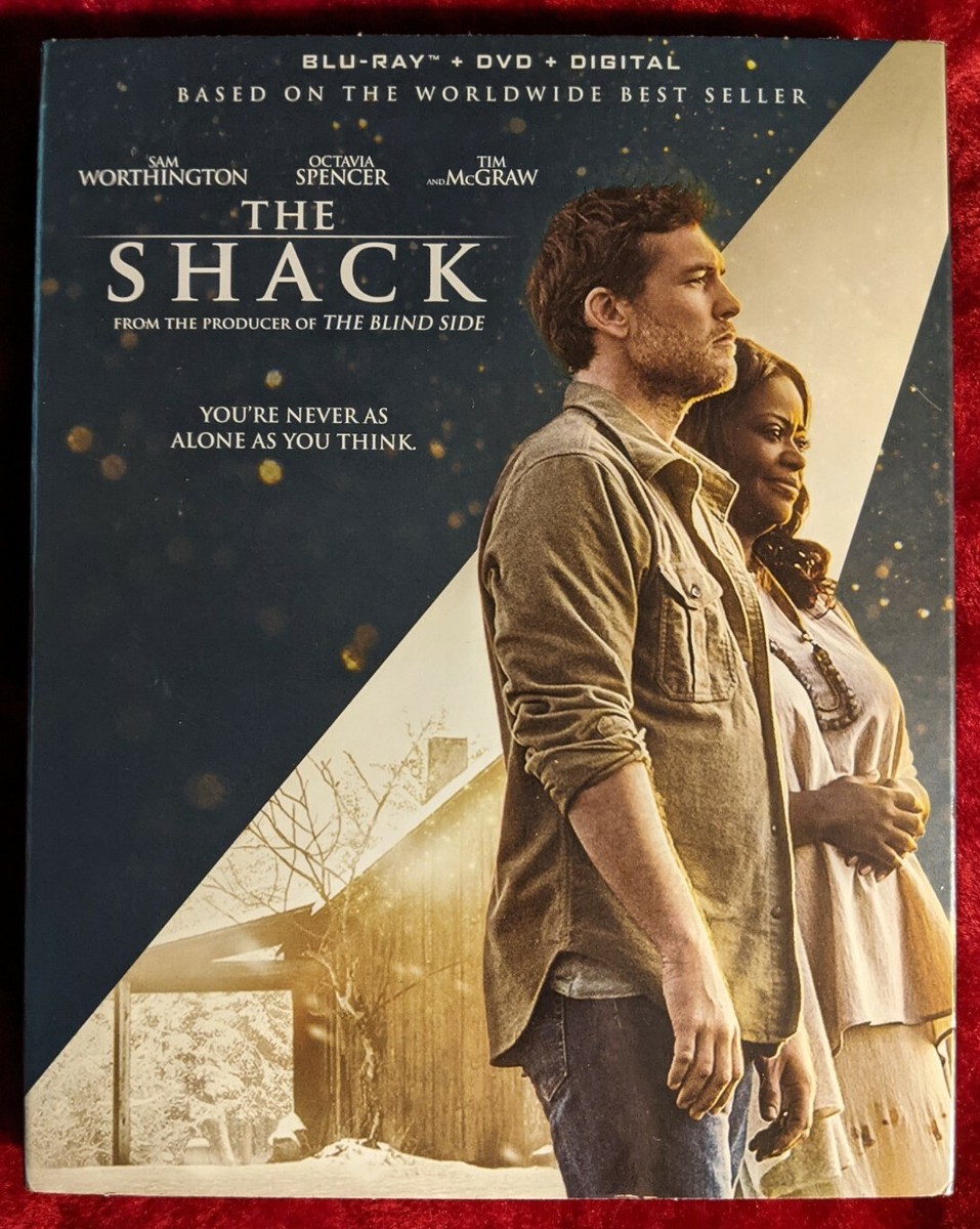 THE SHACK (Blu-ray, DVD, 2017) New Sealed with Rare Slipcover Sam  Worthington